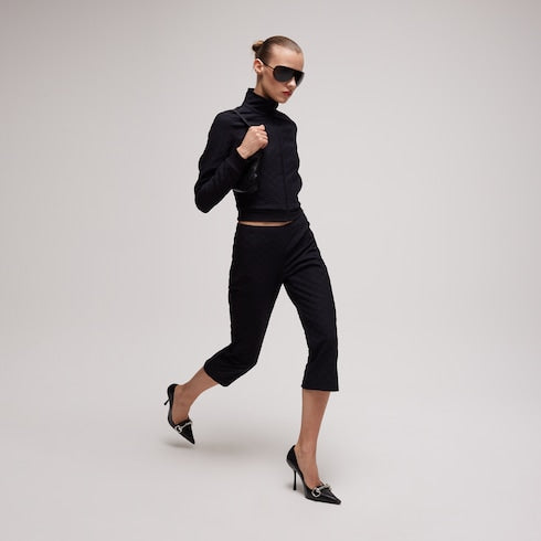 GG jersey jacquard pants