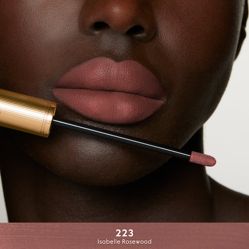 124 Emilie Brown, Rouge à Lèvres Liquide Mat Lipstick