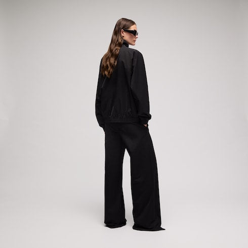 Soft technical twill leisure pants