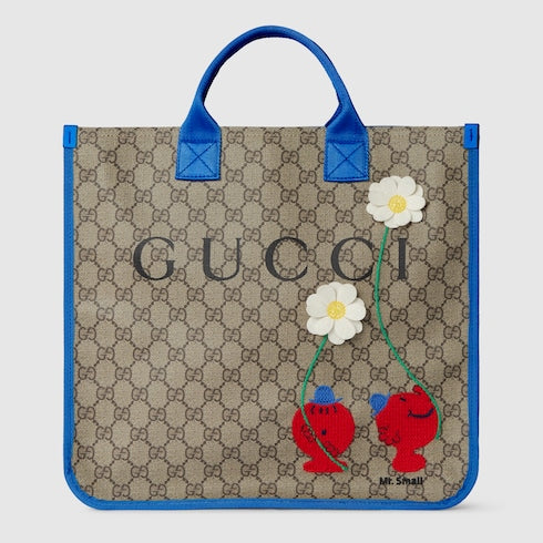 Children's GG tote bag with print