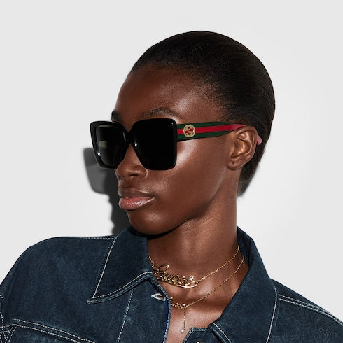 Square frame sunglasses