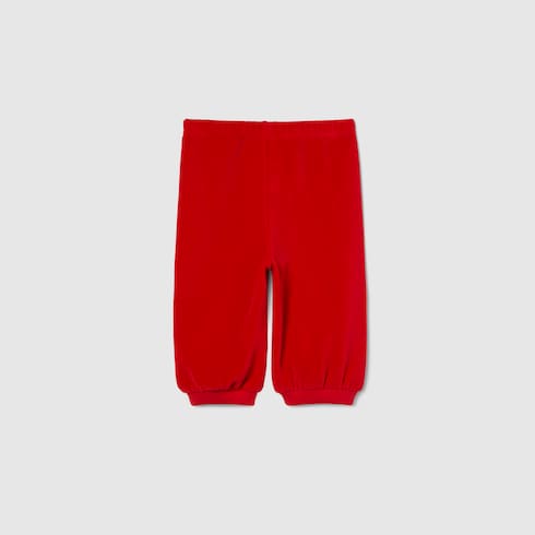 Baby chenille jogging pants