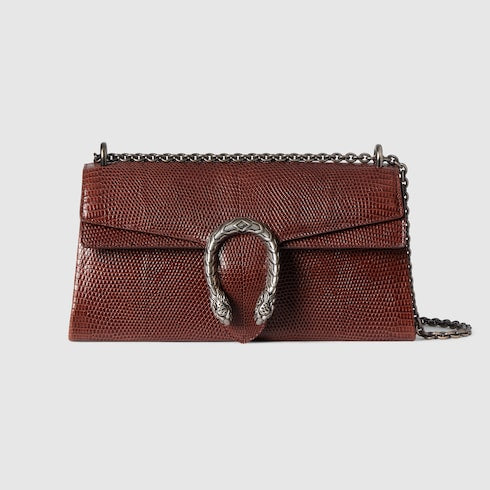 Dionysus lizard medium shoulder bag