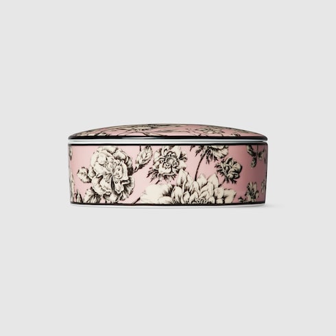 Gucci Flora Sketch print round box