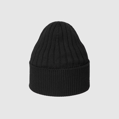 Wool hat with logo
