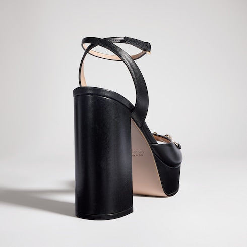 Women's Horsebit platform sandal