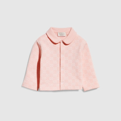 Baby printed cotton cardigan