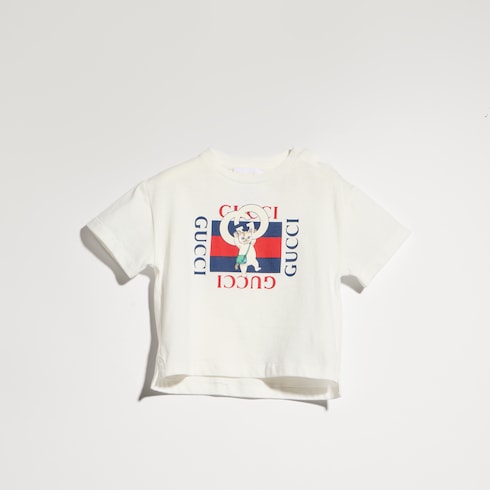 Baby cotton T-shirt with print