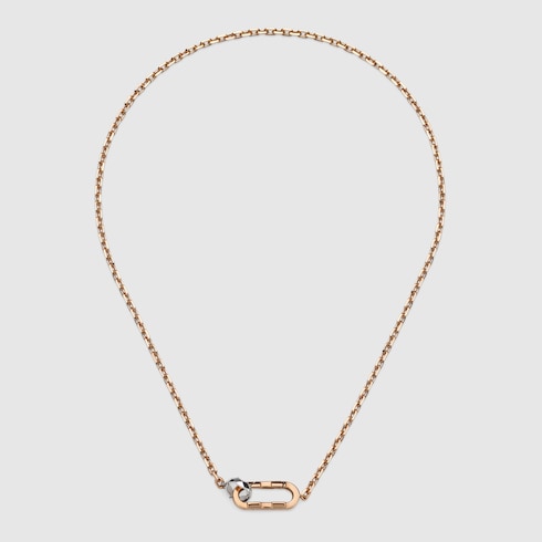Gucci Link to Love 18k chain necklace