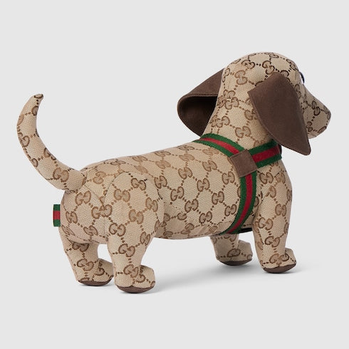 GG stuffed dog