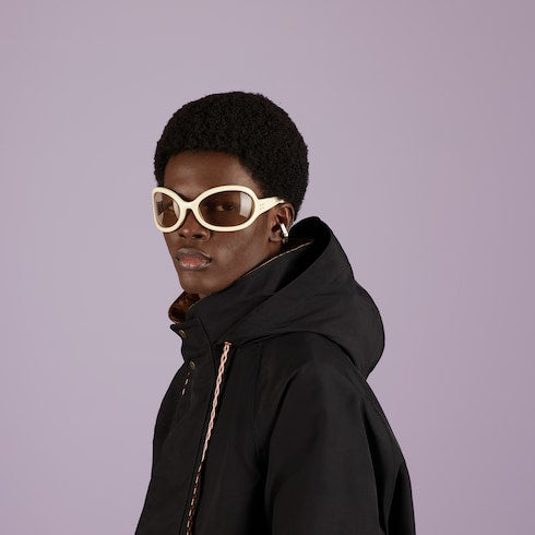 Reversible GG canvas jacket