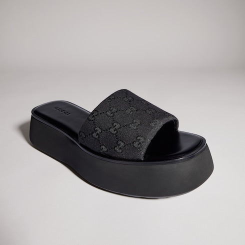 Women's flatform slide sandal