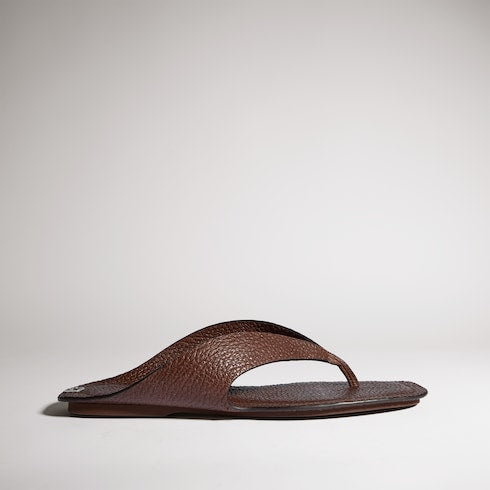 Men's thong sandal with Interlocking G
