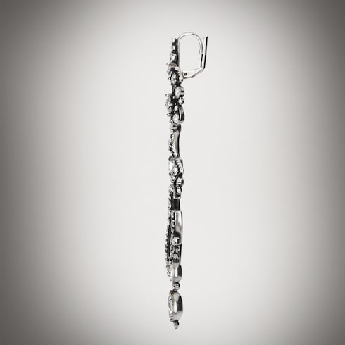 GG Marmont crystal chandelier earrings