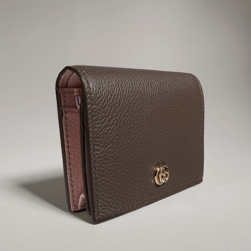 Bi-color GG Marmont small wallet