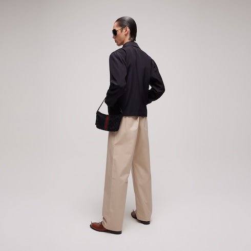 Cotton poplin pants