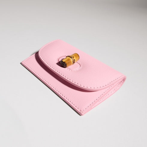 Card case with bamboo