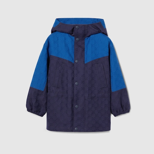 Children's GG cotton ripstop coat