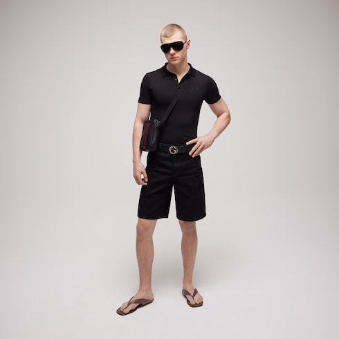 Men's thong sandal with Interlocking G
