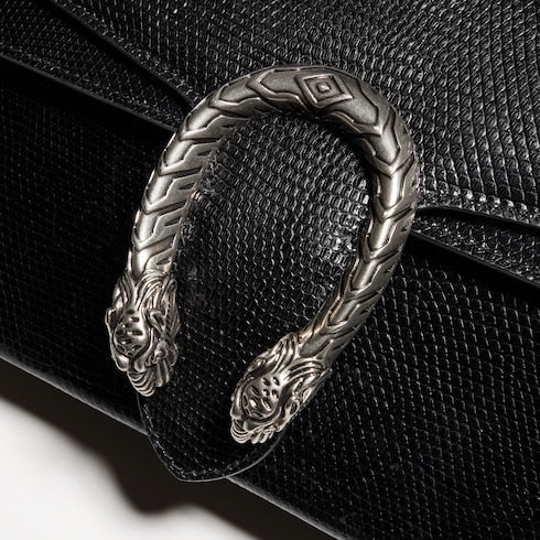 Dionysus lizard medium shoulder bag