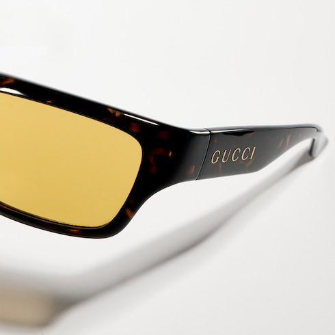 Rectangular-frame sunglasses