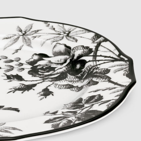 Herbarium dessert plate, set of two