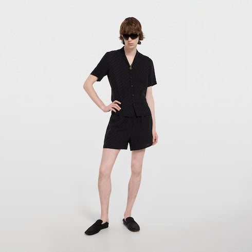 GG silk jacquard shorts