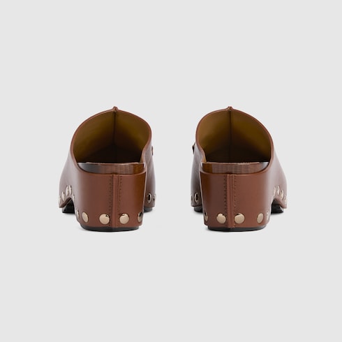 Women's platform clog with Horsebit
