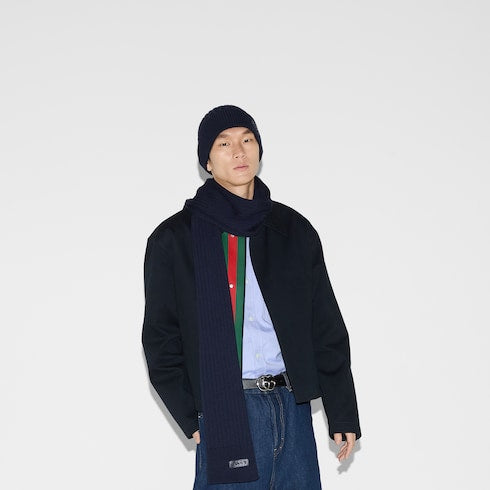 Wool hat with logo