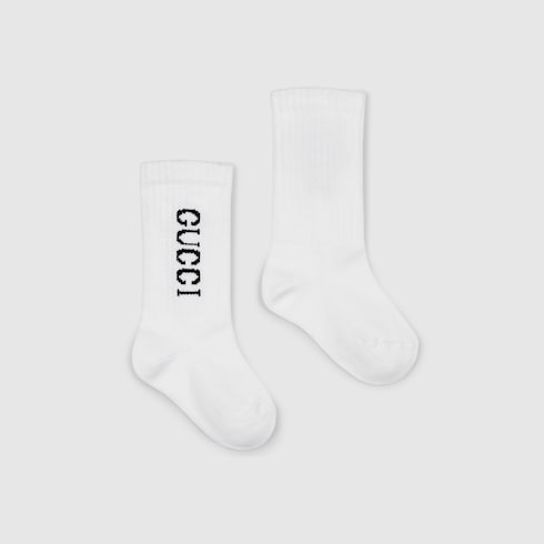 Baby cotton blend rib socks