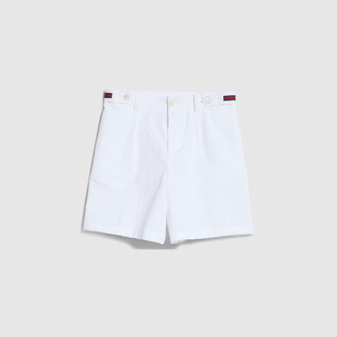 Children's crinkle cotton shorts