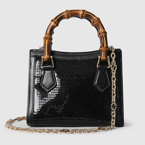 Gucci Diana embroidered small tote bag