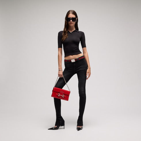 Horsebit Ristretto medium shoulder bag