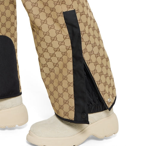 GG technical fabric jacquard pants