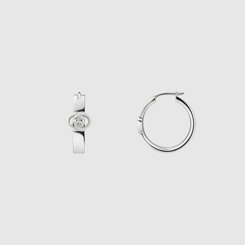 Gucci Interlocking hoop earrings