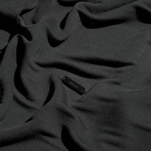 Lightweight viscose crêpe jersey shirt