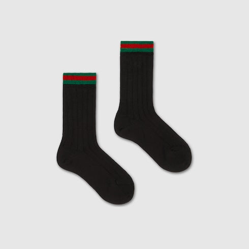 Children's cotton socks with Web