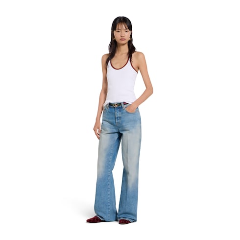 Reversible GG Marmont thin belt