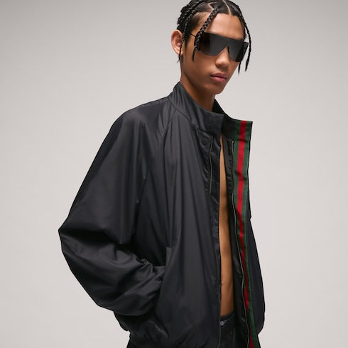 Lightweight nylon padded jacket