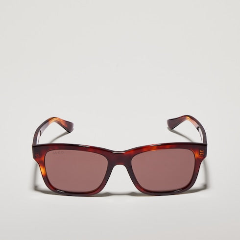 Rectangular-frame sunglasses