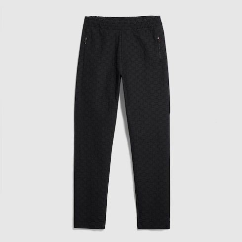 GG jersey jacquard sportswear pants