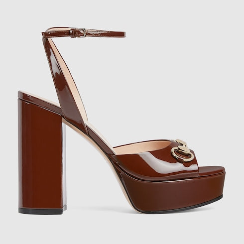 Women's Horsebit platform sandal