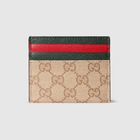 Card case with multicolor slots