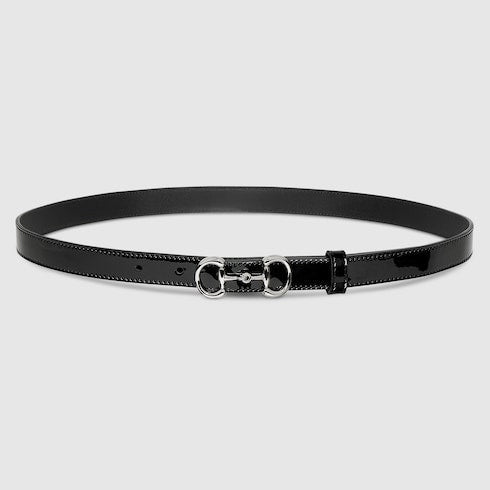 Thin belt with Horsebit buckle