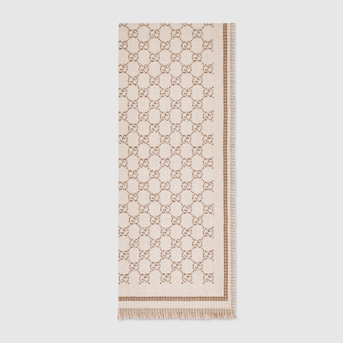 GG wool scarf