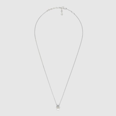 Gucci Interlocking pendant necklace