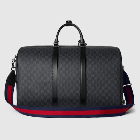 GG Black large duffle bag