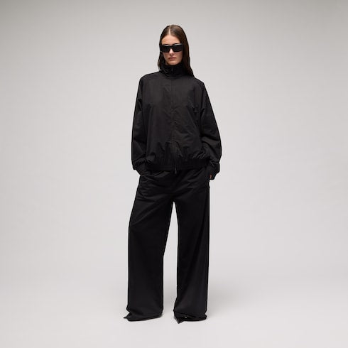Soft technical twill leisure pants