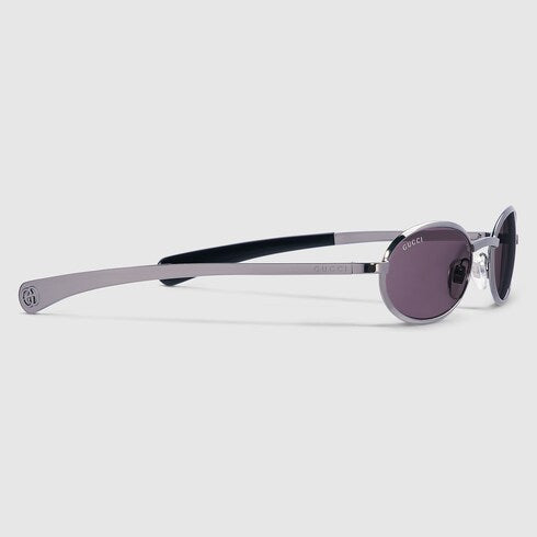 Oval frame sunglasses