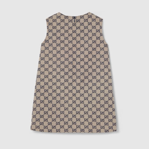 Children's GG canvas dress